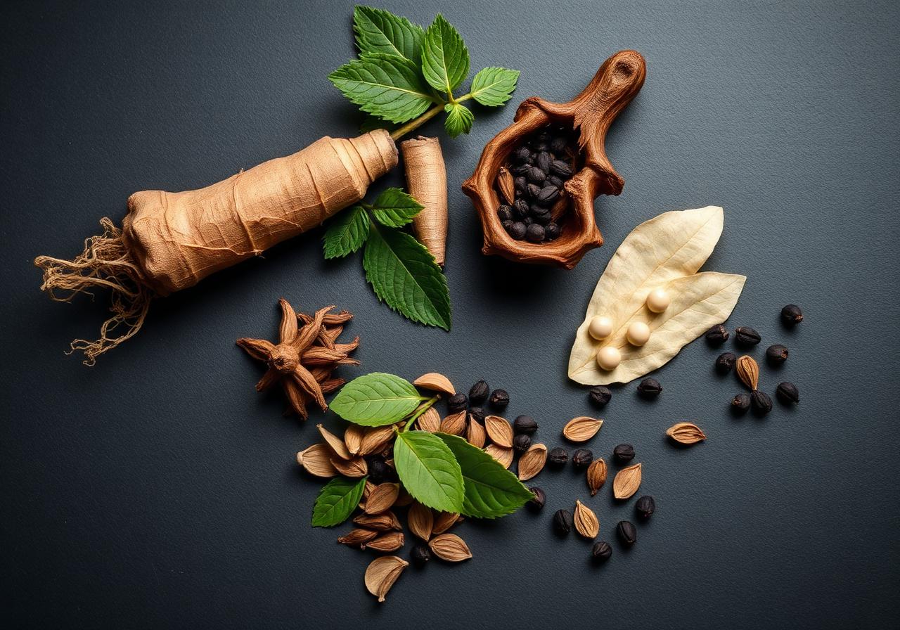 Natural herbal ingredients used in Horse Vital Male Enhancement